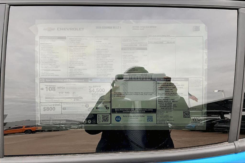 new 2026 Chevrolet Equinox EV car, priced at $30,227