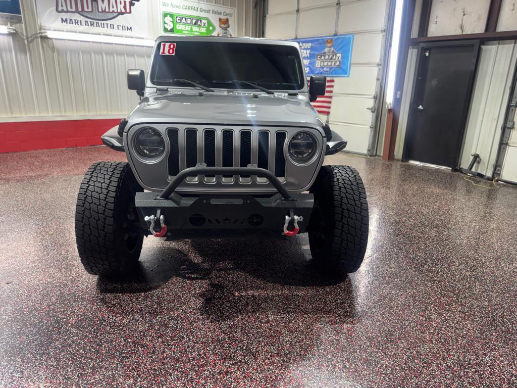 used 2018 Jeep Wrangler Unlimited car, priced at $23,990