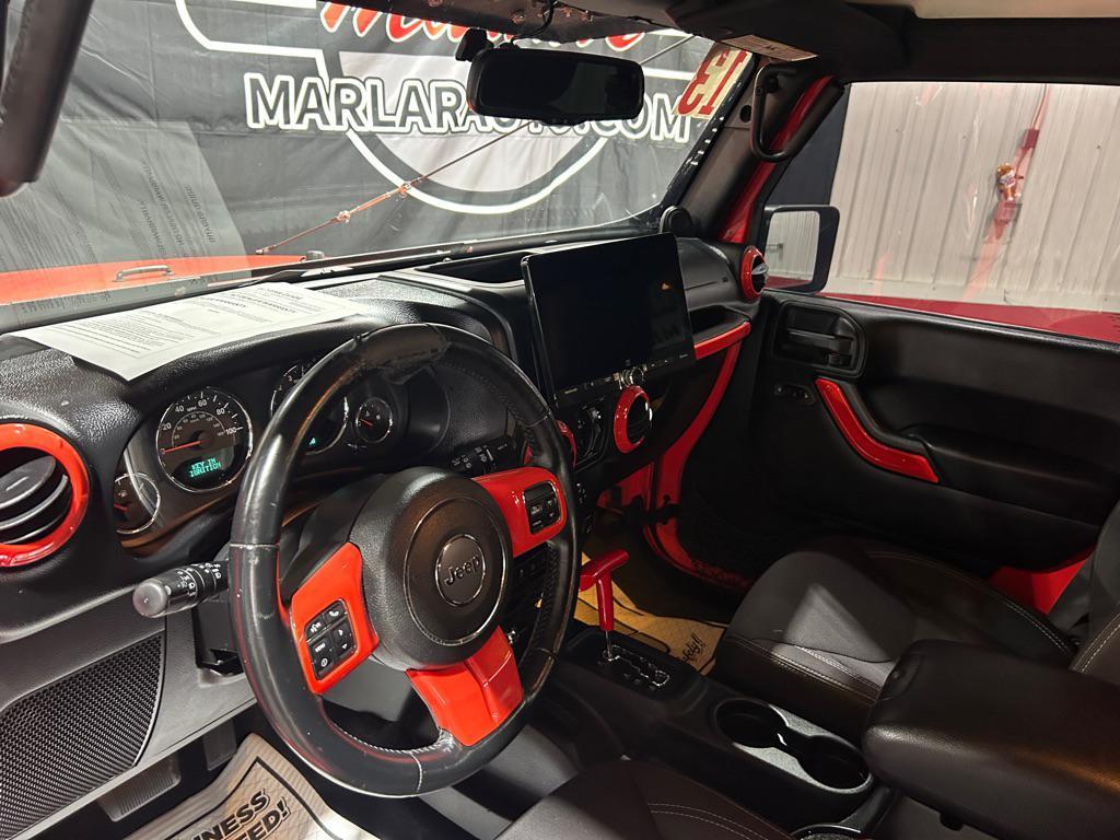 used 2013 Jeep Wrangler Unlimited car, priced at $12,990