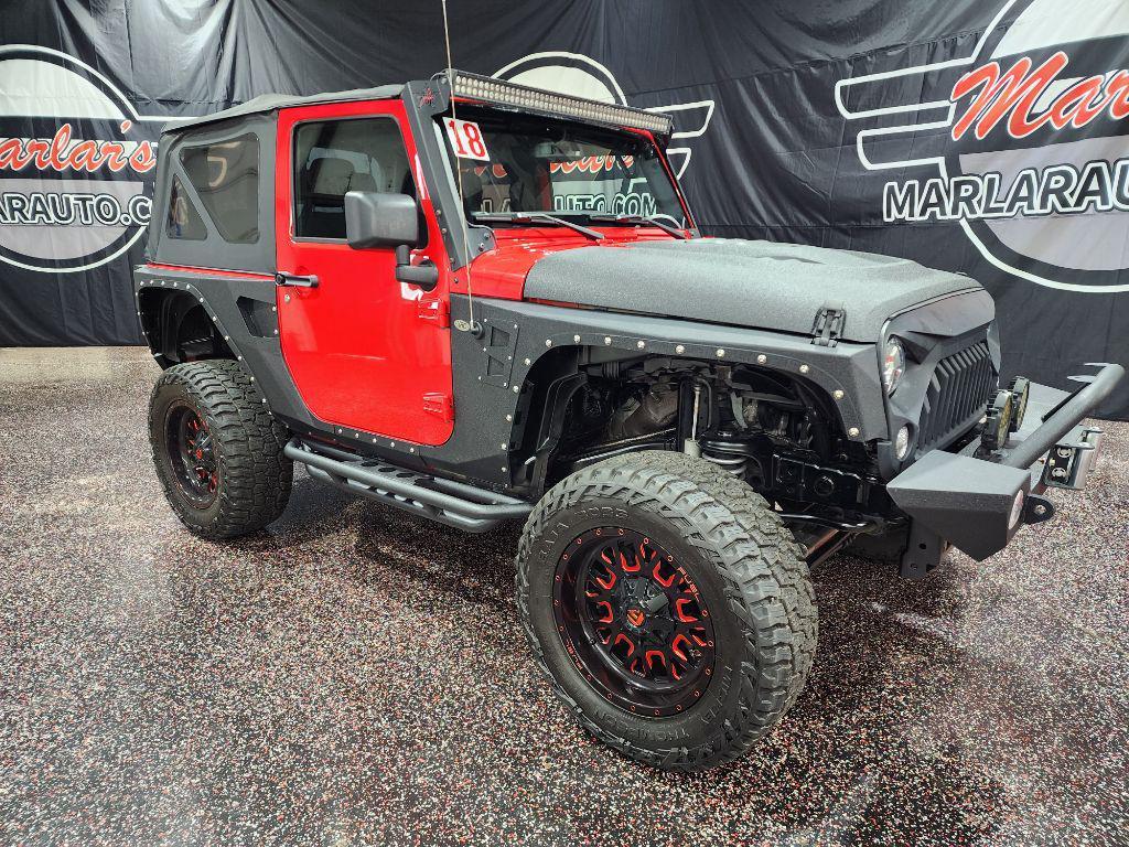 used 2018 Jeep Wrangler JK car, priced at $19,500