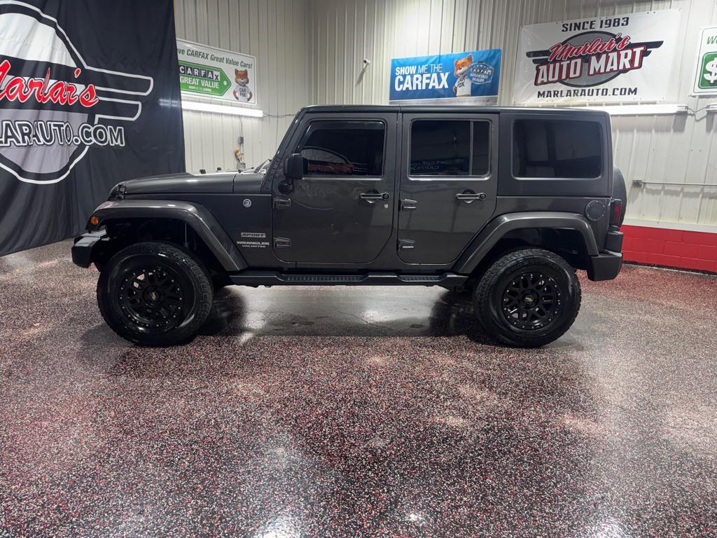 used 2017 Jeep Wrangler Unlimited car, priced at $15,990