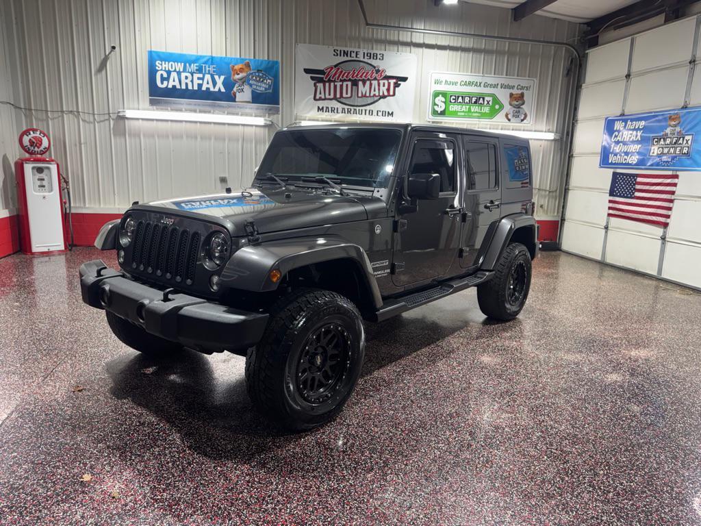 used 2017 Jeep Wrangler Unlimited car, priced at $15,990