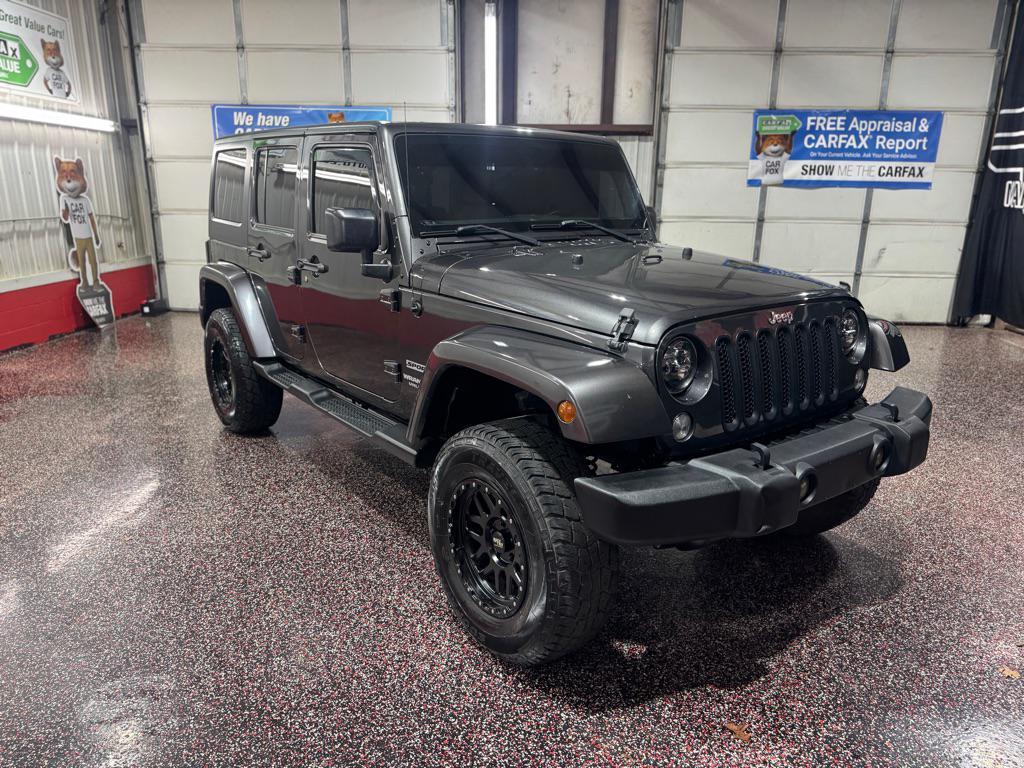 used 2017 Jeep Wrangler Unlimited car, priced at $15,990