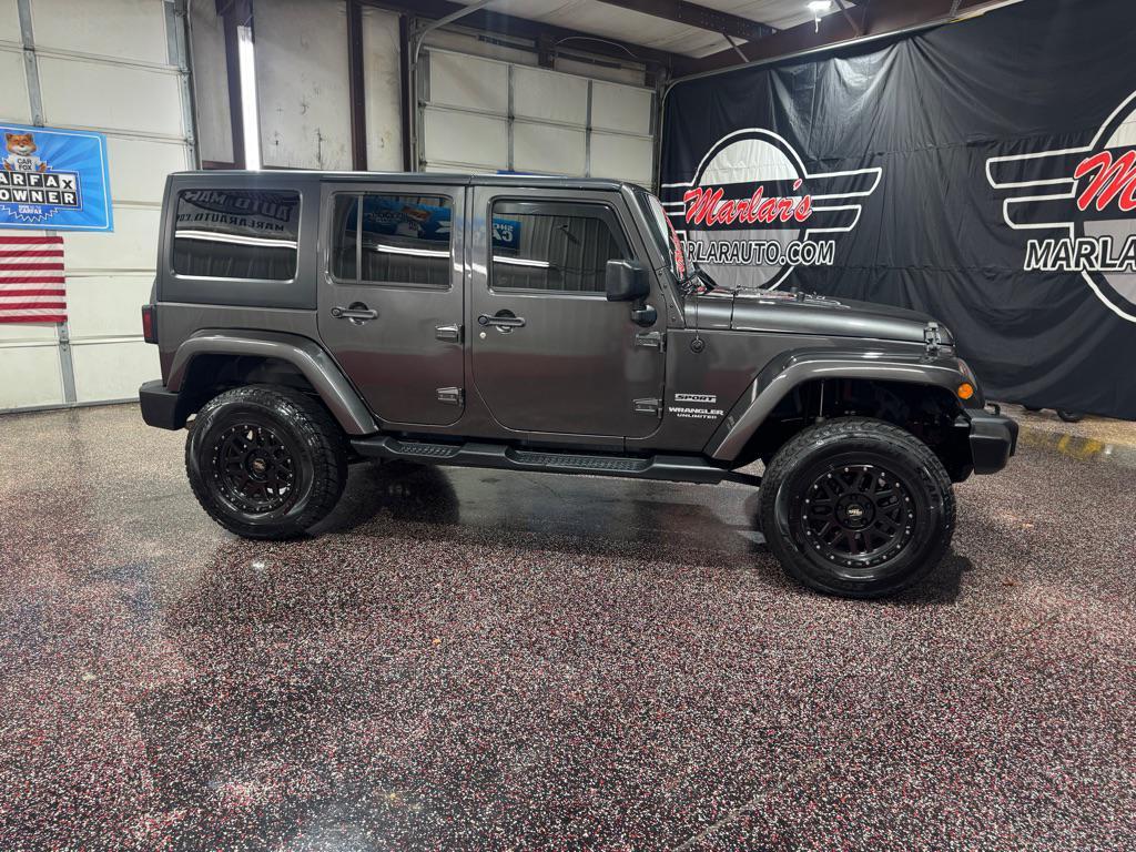 used 2017 Jeep Wrangler Unlimited car, priced at $15,990