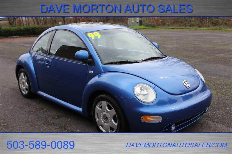 used 1999 Volkswagen New Beetle car, priced at $5,495