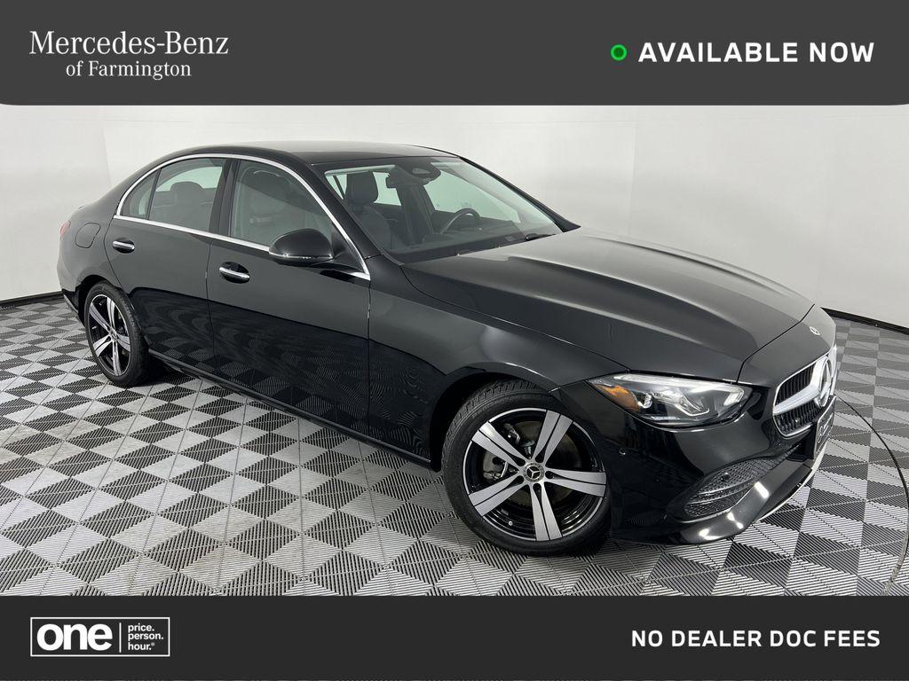 used 2025 Mercedes-Benz C-Class car, priced at $45,986