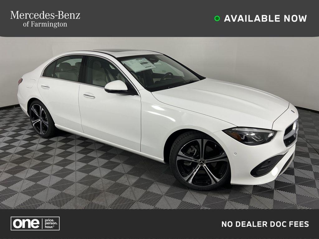 new 2025 Mercedes-Benz C-Class car, priced at $52,235
