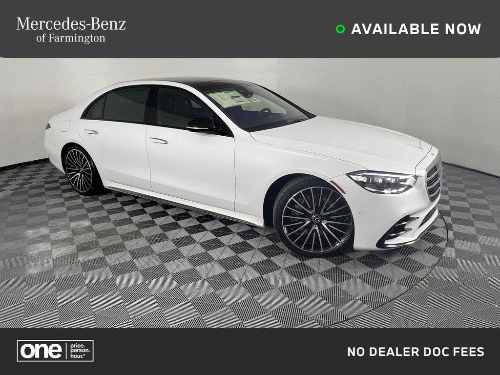 used 2024 Mercedes-Benz S-Class car, priced at $118,754