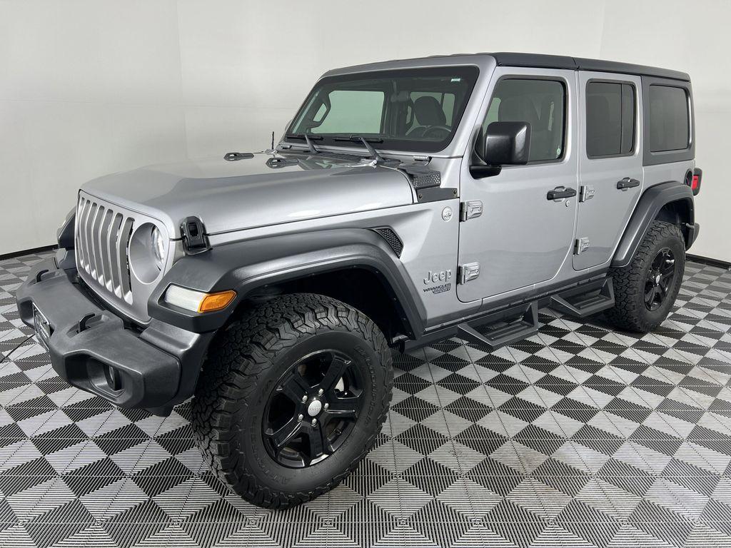 used 2018 Jeep Wrangler Unlimited car, priced at $17,633