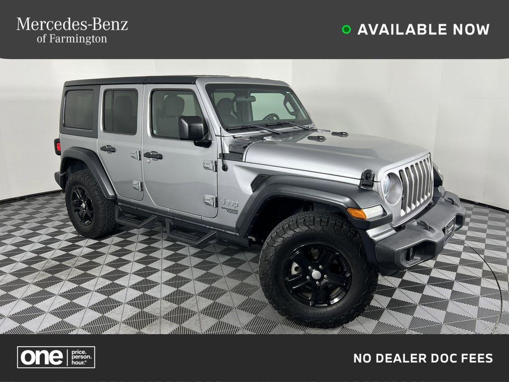 used 2018 Jeep Wrangler Unlimited car, priced at $18,841