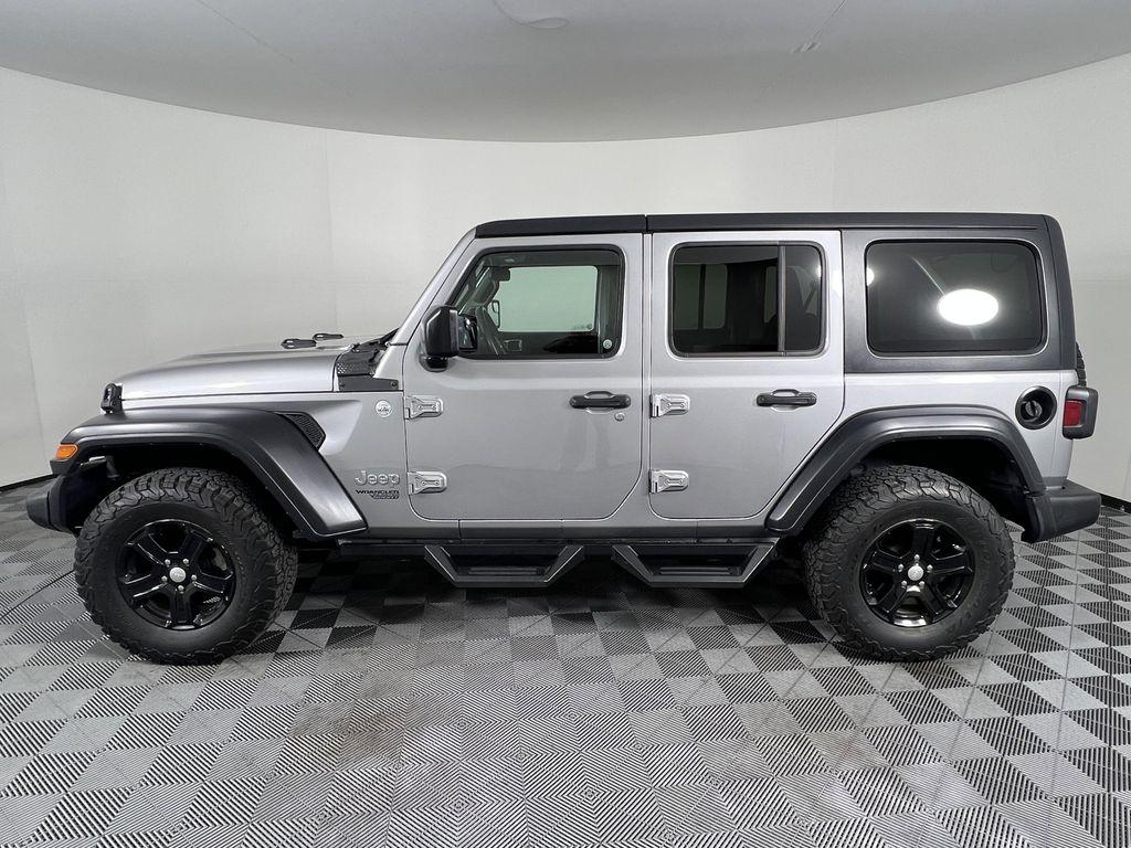 used 2018 Jeep Wrangler Unlimited car, priced at $17,633