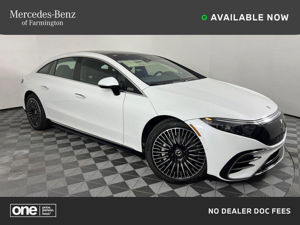 used 2024 Mercedes-Benz EQS 450 car, priced at $99,908