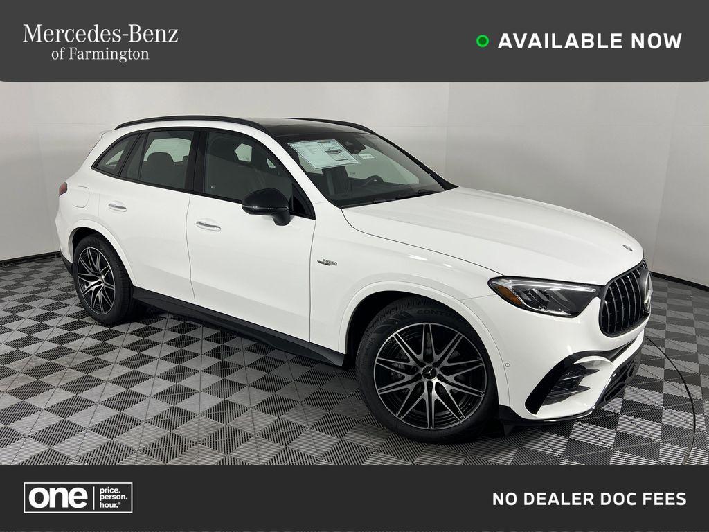 new 2026 Mercedes-Benz AMG GLC 43 car, priced at $74,050
