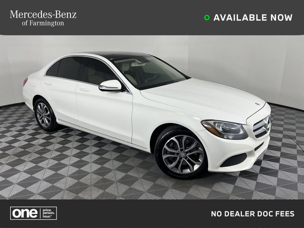 used 2017 Mercedes-Benz C-Class car, priced at $14,948