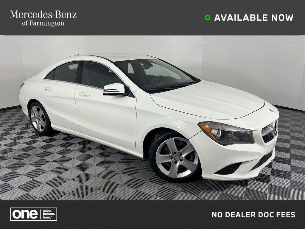 used 2016 Mercedes-Benz CLA-Class car, priced at $13,100