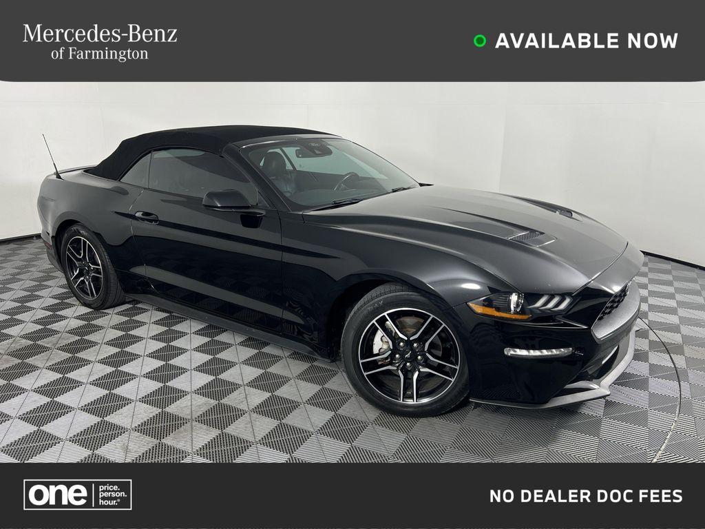 used 2022 Ford Mustang car, priced at $17,231