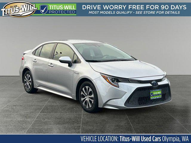 used 2021 Toyota Corolla Hybrid car, priced at $21,850