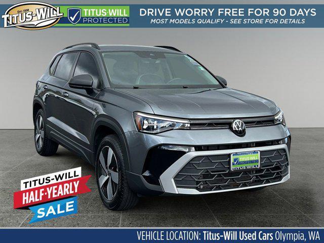used 2025 Volkswagen Taos car, priced at $23,267