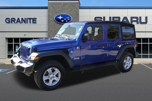 used 2020 Jeep Wrangler Unlimited car, priced at $25,490