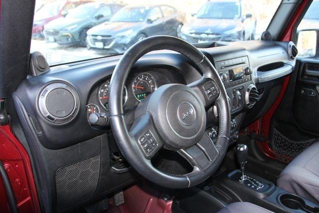 used 2012 Jeep Wrangler Unlimited car, priced at $9,990