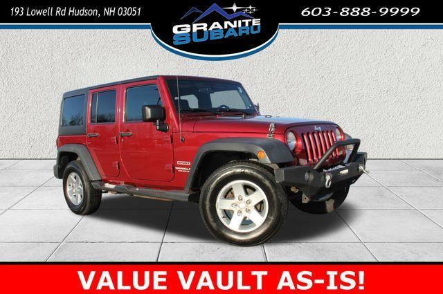 used 2012 Jeep Wrangler Unlimited car, priced at $9,990