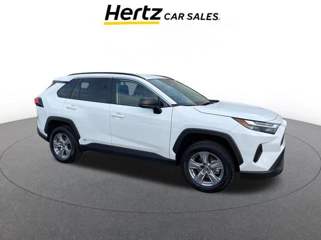 used 2025 Toyota RAV4 Hybrid car, priced at $29,452
