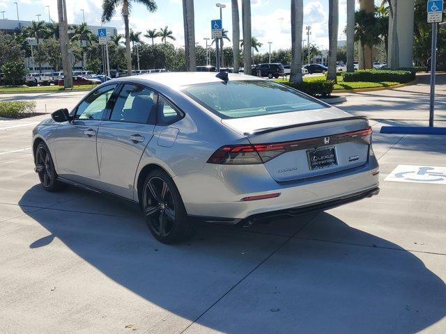 used 2023 Honda Accord Hybrid car, priced at $25,390
