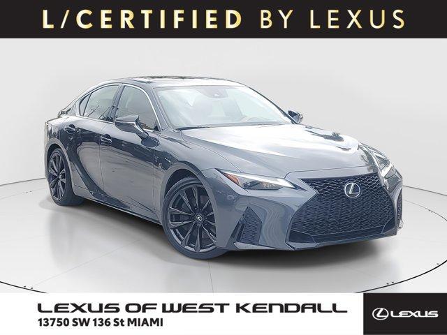 used 2025 Lexus IS 350 car, priced at $43,990
