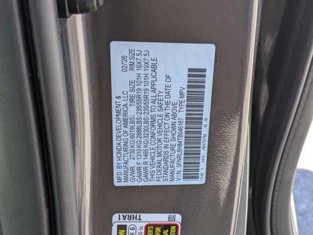 new 2026 Honda Odyssey car, priced at $47,439