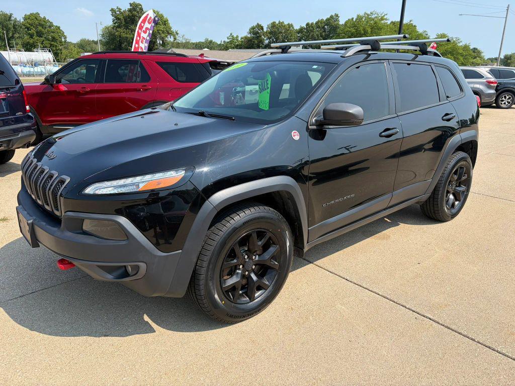 used 2017 Jeep Cherokee car, priced at $16,500