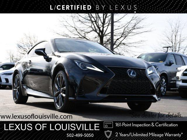 used 2022 Lexus RC 350 car, priced at $30,000