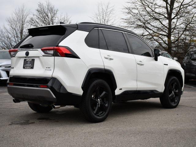 used 2020 Toyota RAV4 Hybrid car, priced at $28,000