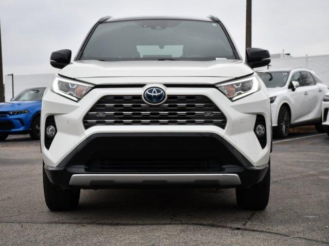used 2020 Toyota RAV4 Hybrid car, priced at $28,000