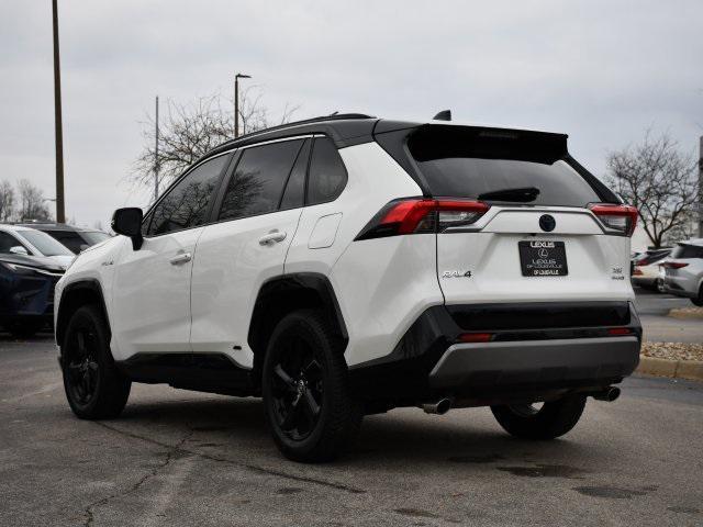 used 2020 Toyota RAV4 Hybrid car, priced at $28,000
