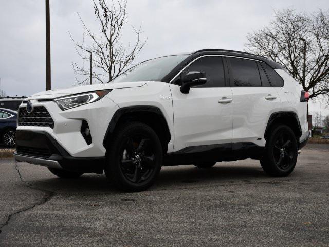 used 2020 Toyota RAV4 Hybrid car, priced at $28,000