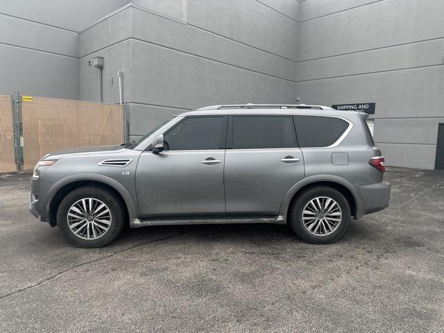 used 2021 Nissan Armada car, priced at $25,000