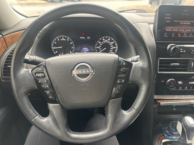 used 2021 Nissan Armada car, priced at $25,000