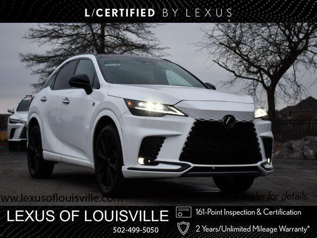 used 2024 Lexus RX 500h car, priced at $62,000