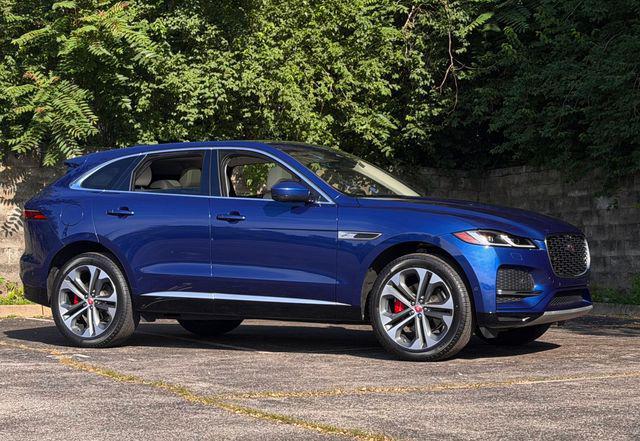 used 2021 Jaguar F-PACE car, priced at $34,000