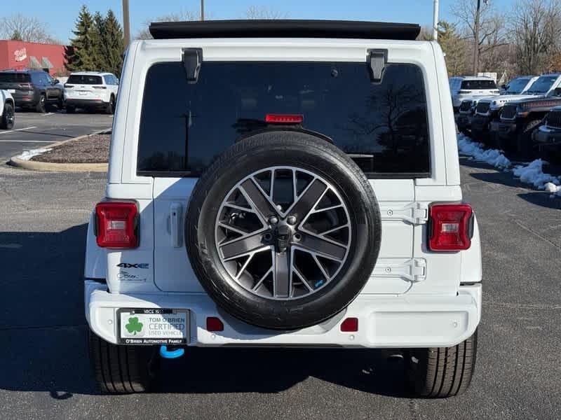 used 2022 Jeep Wrangler Unlimited 4xe car, priced at $33,785