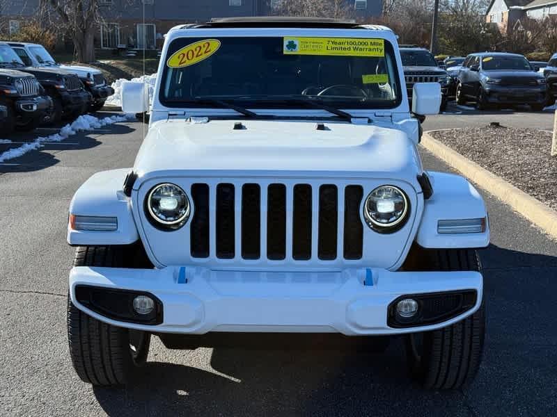 used 2022 Jeep Wrangler Unlimited 4xe car, priced at $33,785