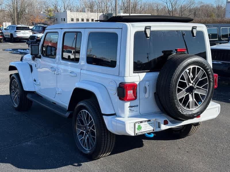 used 2022 Jeep Wrangler Unlimited 4xe car, priced at $33,785