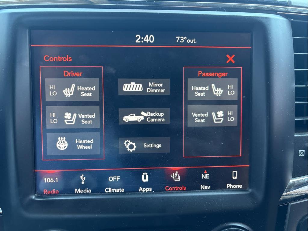 used 2018 Ram 1500 car, priced at $22,988