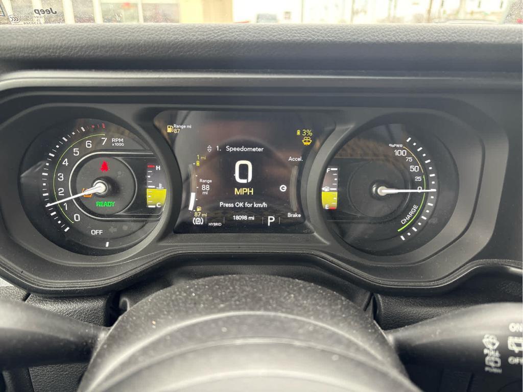 used 2024 Jeep Wrangler 4xe car, priced at $28,988