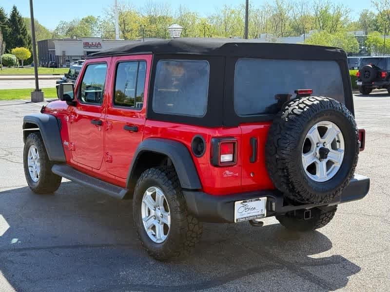 used 2018 Jeep Wrangler Unlimited car, priced at $21,825