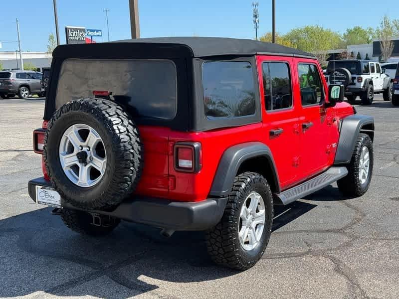 used 2018 Jeep Wrangler Unlimited car, priced at $21,825