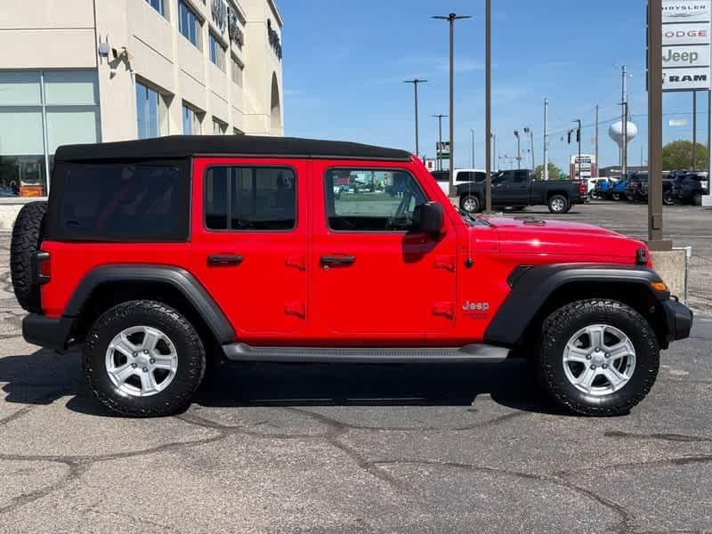 used 2018 Jeep Wrangler Unlimited car, priced at $21,825