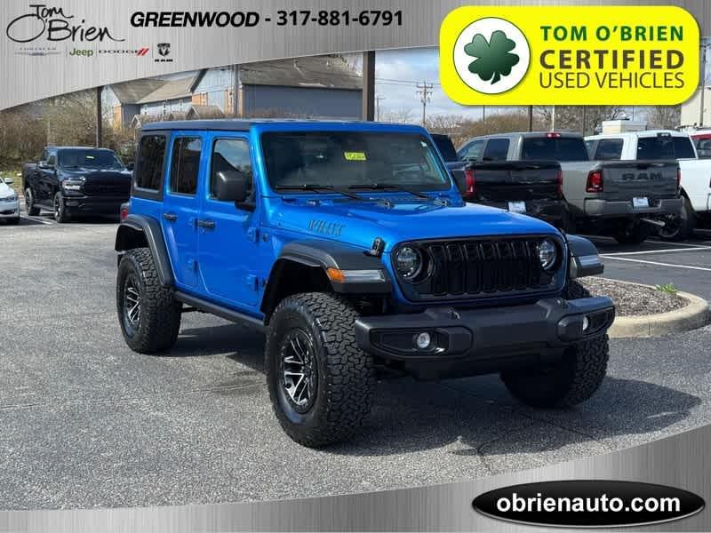 used 2025 Jeep Wrangler car, priced at $39,988