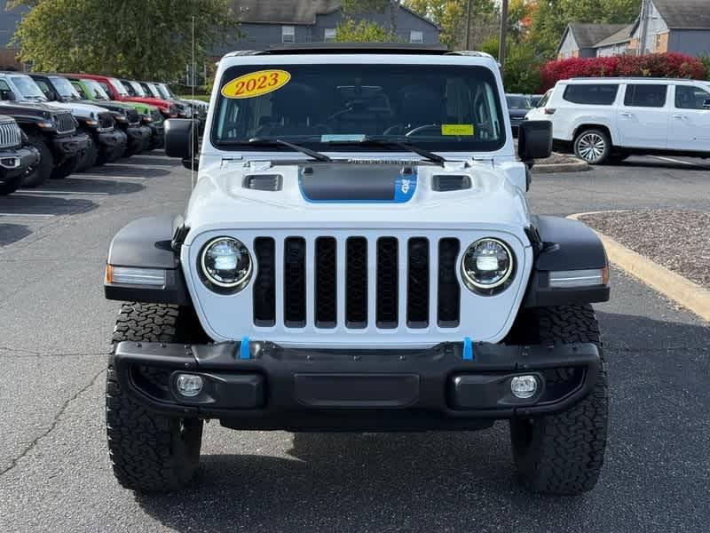 used 2023 Jeep Wrangler 4xe car, priced at $34,685