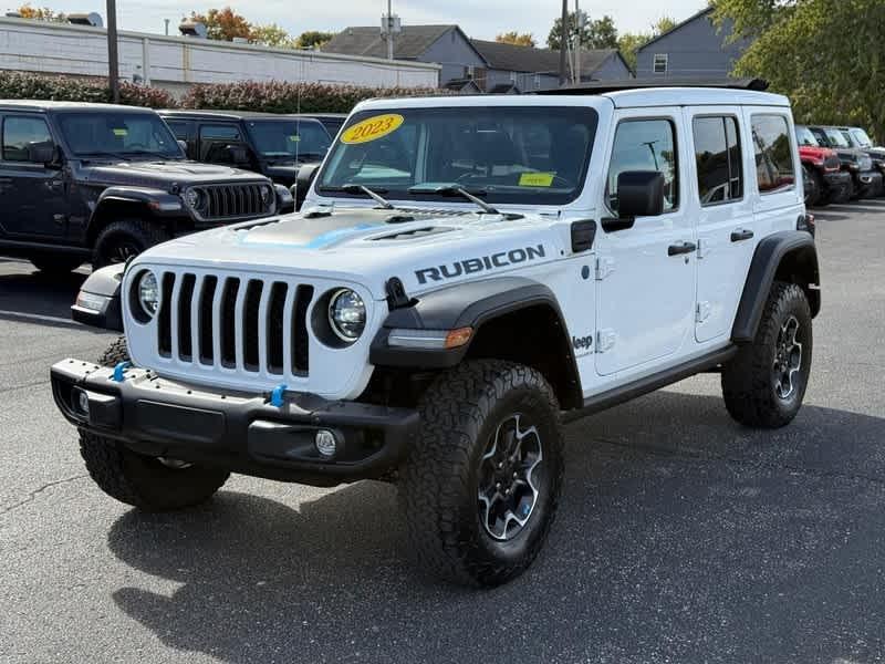 used 2023 Jeep Wrangler 4xe car, priced at $34,685